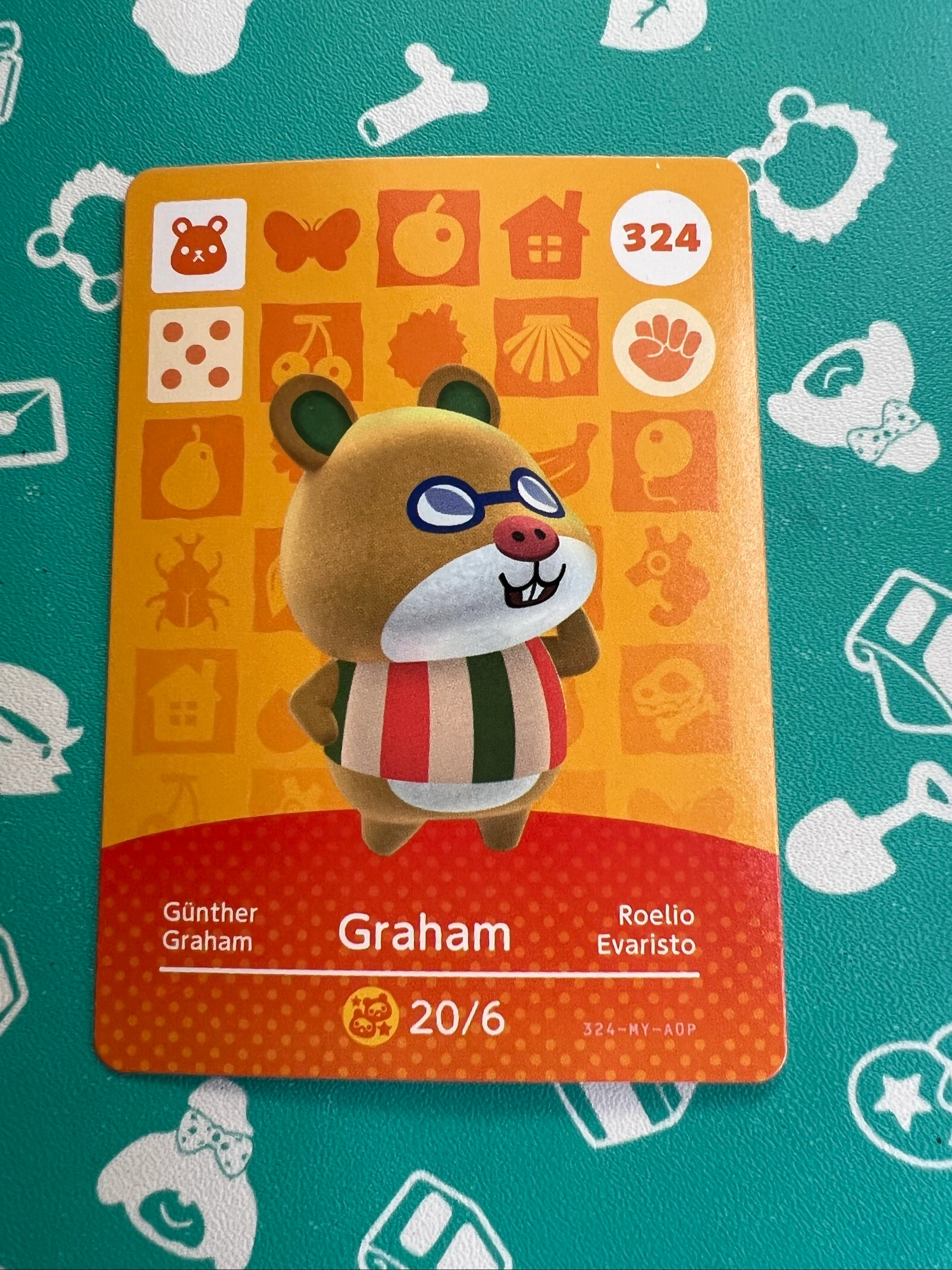 Carte amiibo de Graham 324